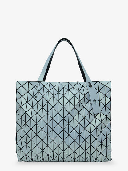 Bao Bao Issey Miyake Row Metallic shoulder bag with triangular pattern - Viridian