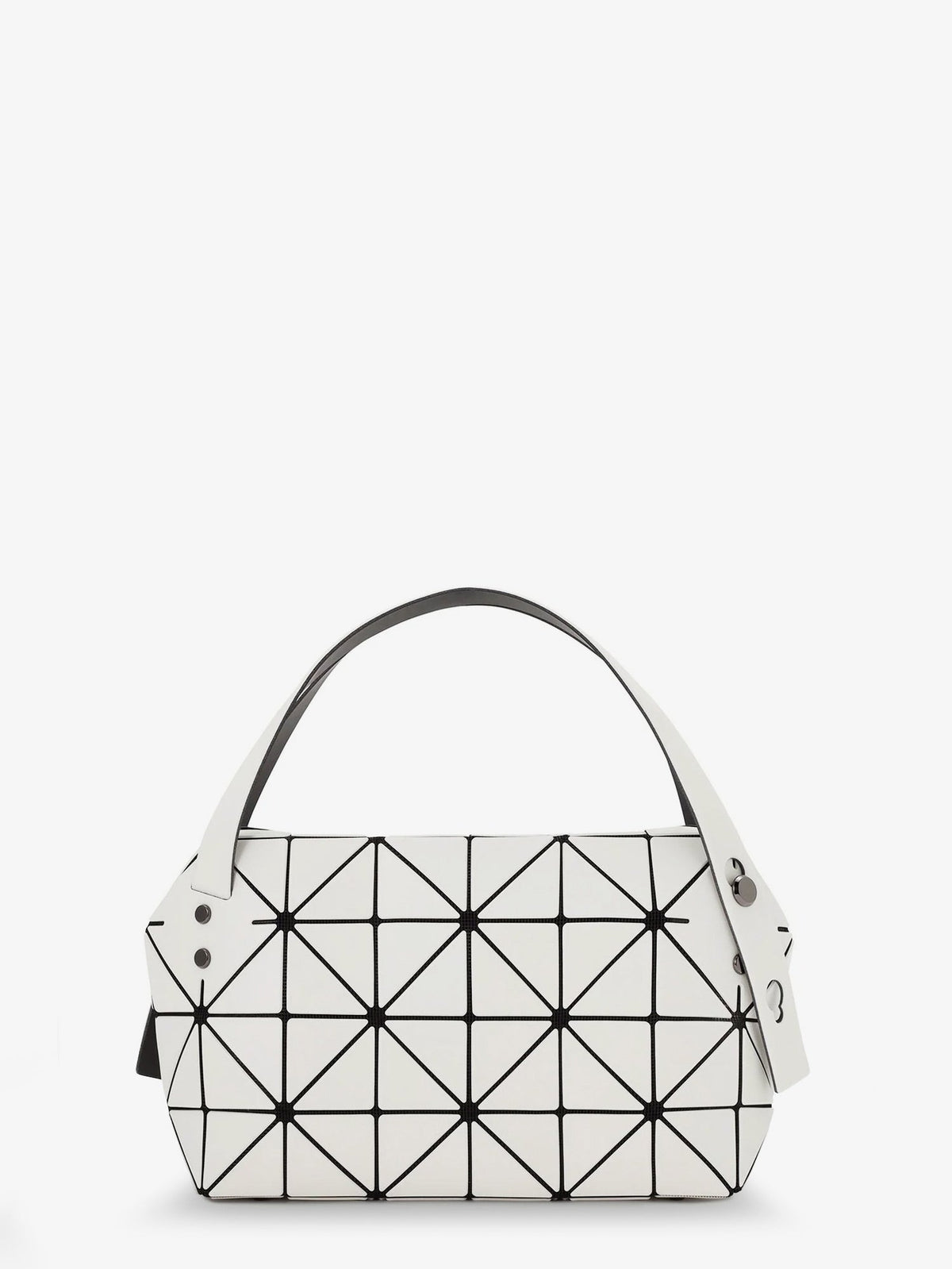 Bao Bao Issey Miyake Boston PVC Handbag - Offwhite