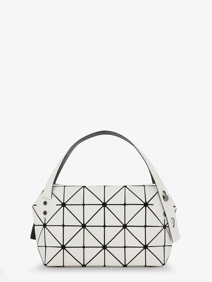 Bao Bao Issey Miyake Boston PVC Handbag - Offwhite