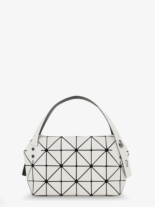 Bao Bao Issey Miyake Boston PVC Handbag - Offwhite