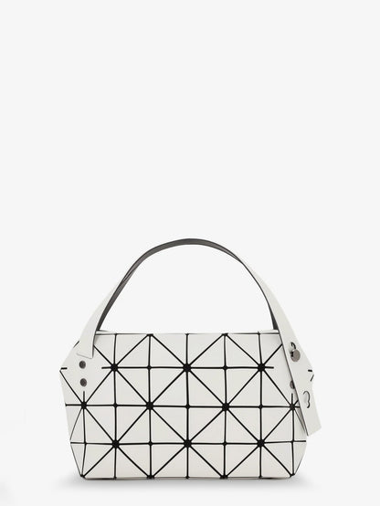 Bao Bao Issey Miyake Boston PVC Handbag - Offwhite