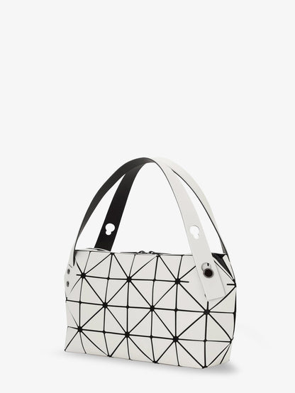 Bao Bao Issey Miyake Boston PVC Handbag - Offwhite