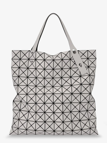 Bao Bao Issey Miyake Prism Matte Geometric Pattern Shoulder Bag - Gray