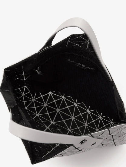 Bao Bao Issey Miyake Prism Matte Geometric Pattern Shoulder Bag - Gray
