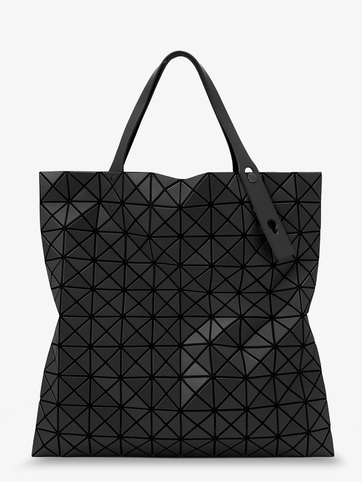 Bao Bao Issey Miyake Prism Matte Geometric Pattern Shoulder Bag - Matteblack