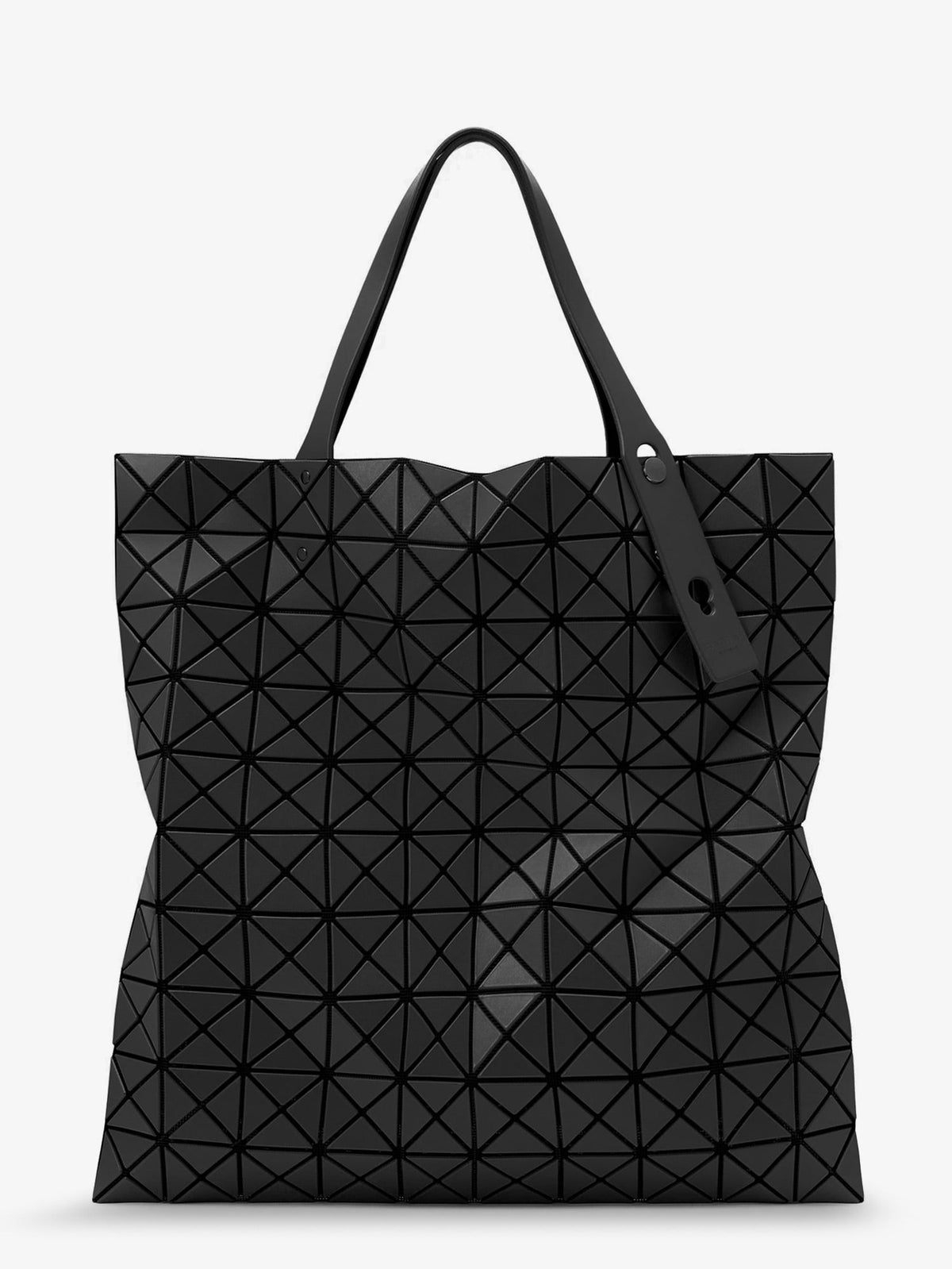 Bao Bao Issey Miyake Prism Matte Geometric Pattern Shoulder Bag - Matteblack