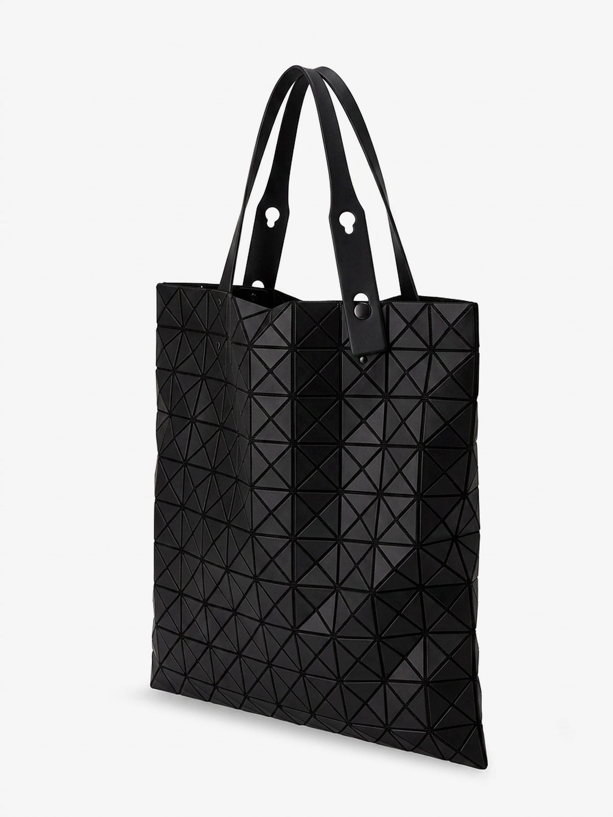 Bao Bao Issey Miyake Prism Matte Geometric Pattern Shoulder Bag - Matteblack