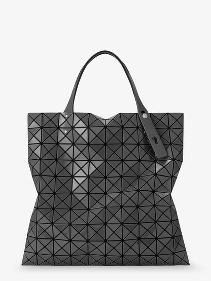 Bao Bao Issey Miyake Prism Gloss shoulder bag with triangular pattern - Charcoalgray