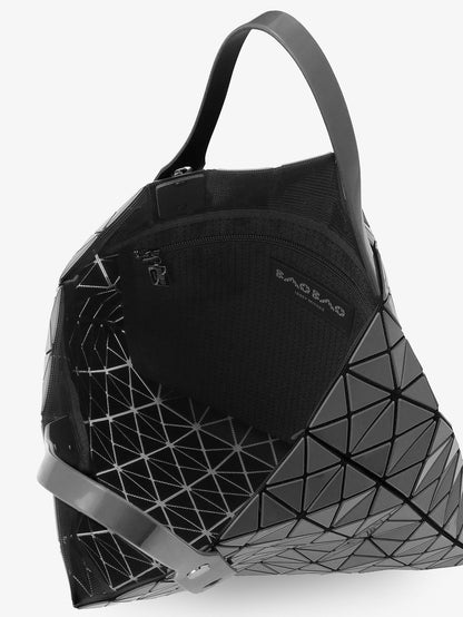 Bao Bao Issey Miyake Prism Gloss shoulder bag with triangular pattern - Charcoalgray