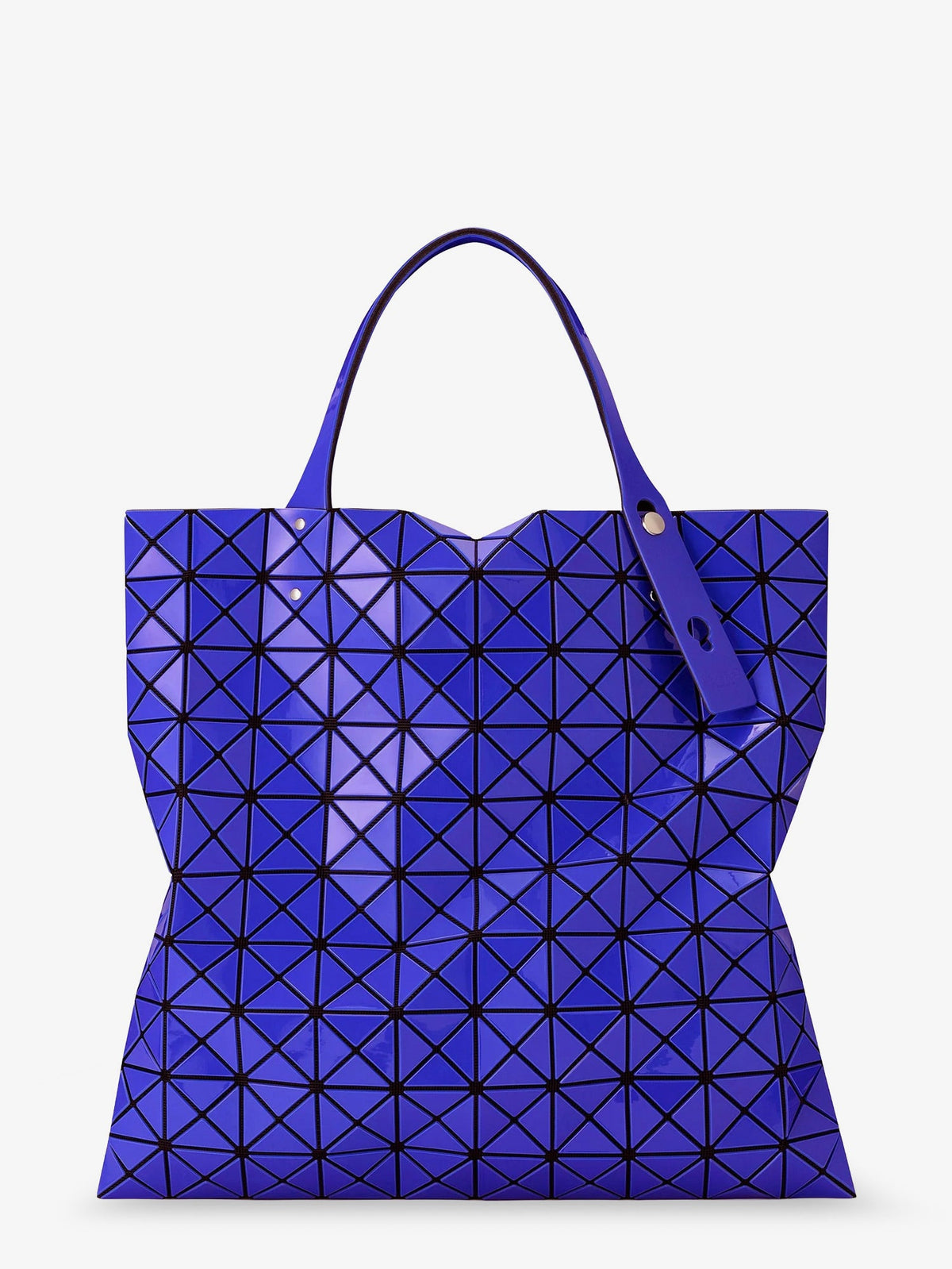 Bao Bao Issey Miyake Prism Gloss shoulder bag with triangular pattern - Blue