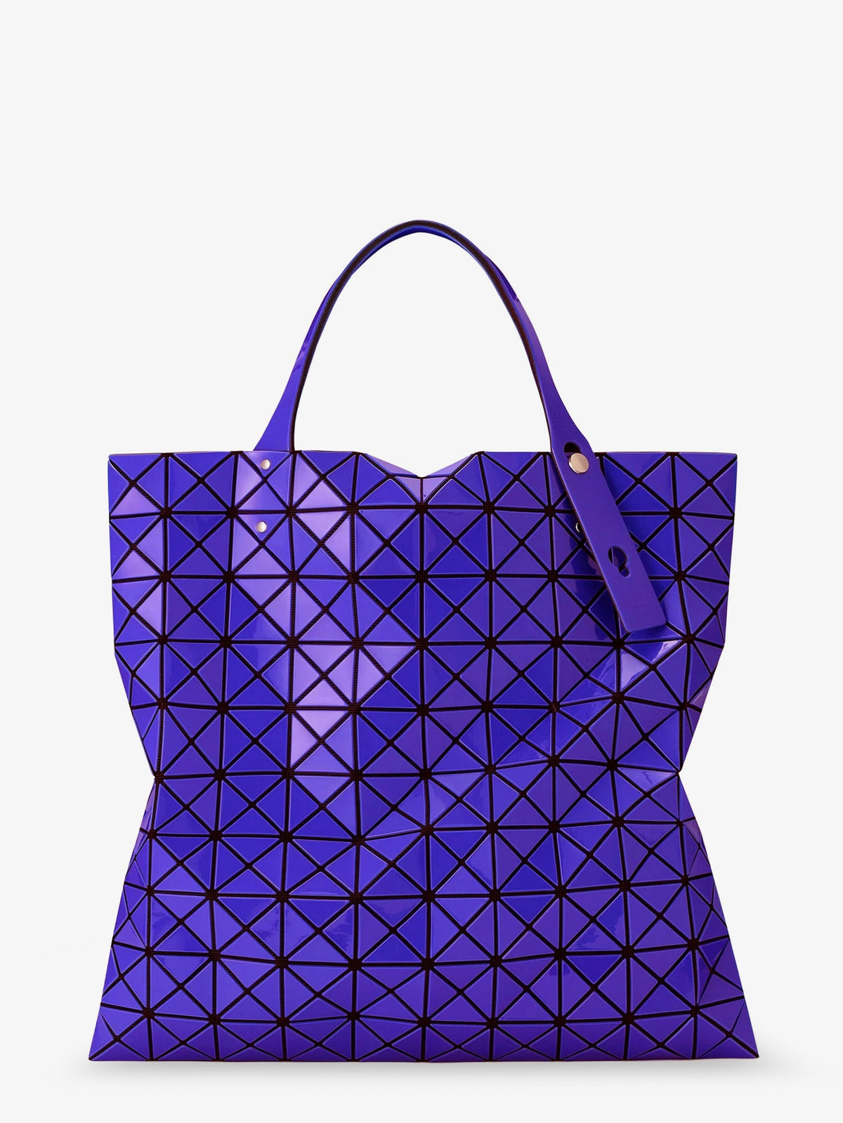 Bao Bao Issey Miyake Prism Gloss shoulder bag with triangular pattern - Blue