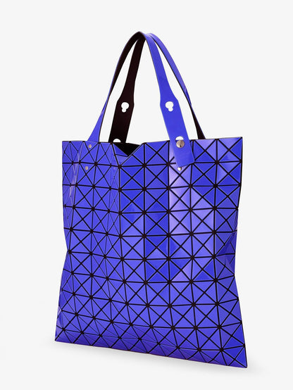 Bao Bao Issey Miyake Prism Gloss shoulder bag with triangular pattern - Blue