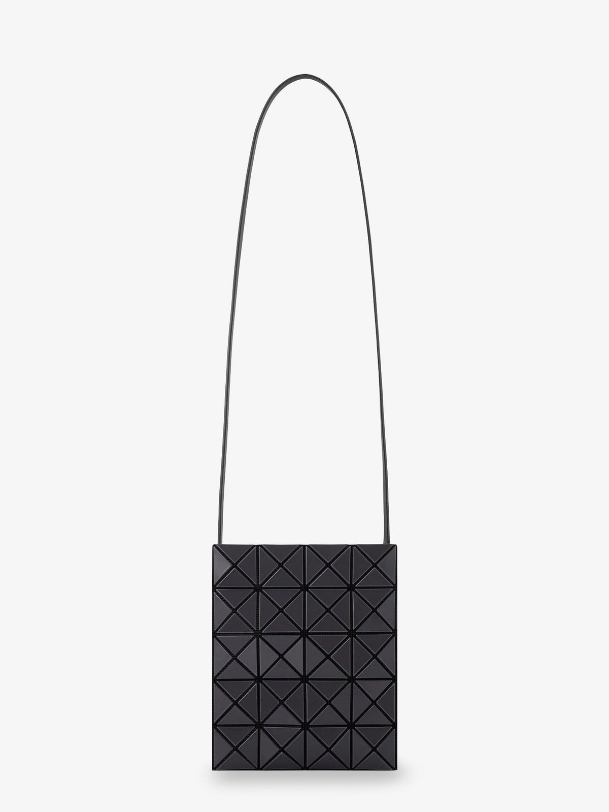 Bao Bao Issey Miyake Prism Gloss crossbody bag with geometric pattern - Charcoalgray