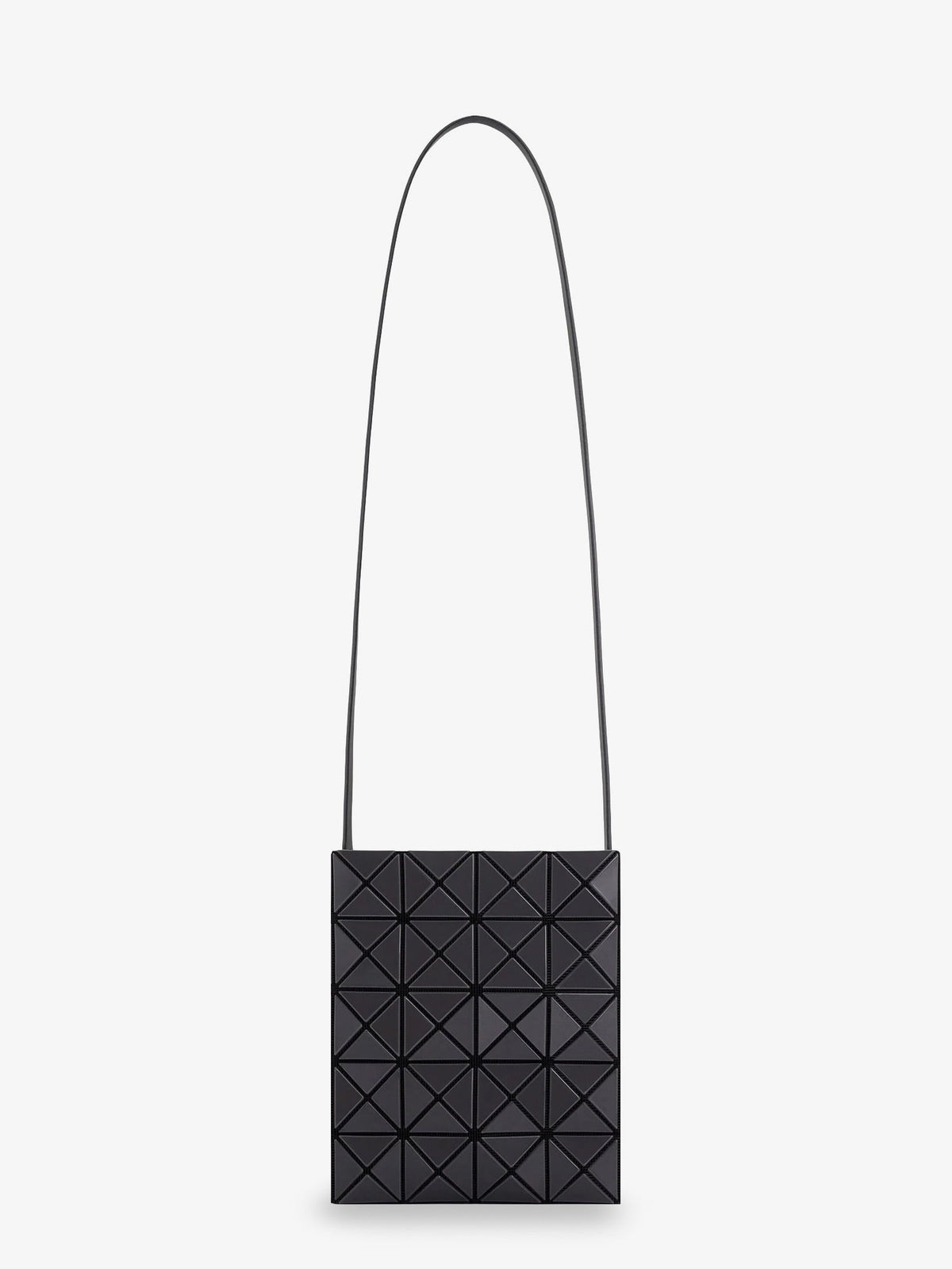 Bao Bao Issey Miyake Prism Gloss crossbody bag with geometric pattern - Charcoalgray