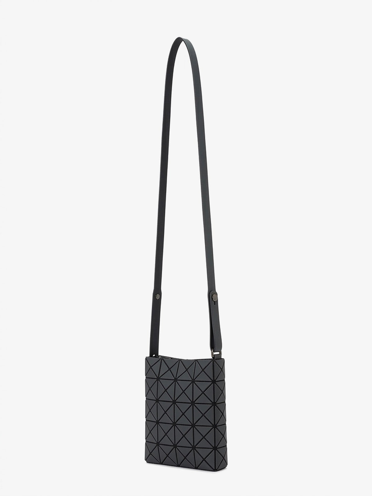 Bao Bao Issey Miyake Prism Gloss crossbody bag with geometric pattern - Charcoalgray