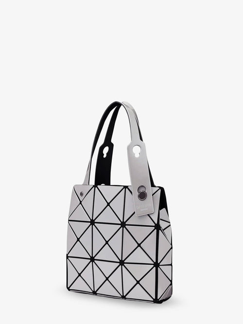 Bao Bao Issey Miyake Carat handbag with geometric inserts - Pearlgray