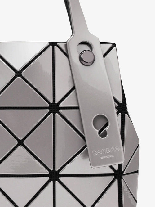 Bao Bao Issey Miyake Carat handbag with geometric inserts - Pearlgray
