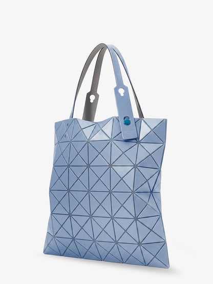 Bao Bao Issey Miyake Lucent One Tone Geometric Pattern Shoulder Bag - Bluegray