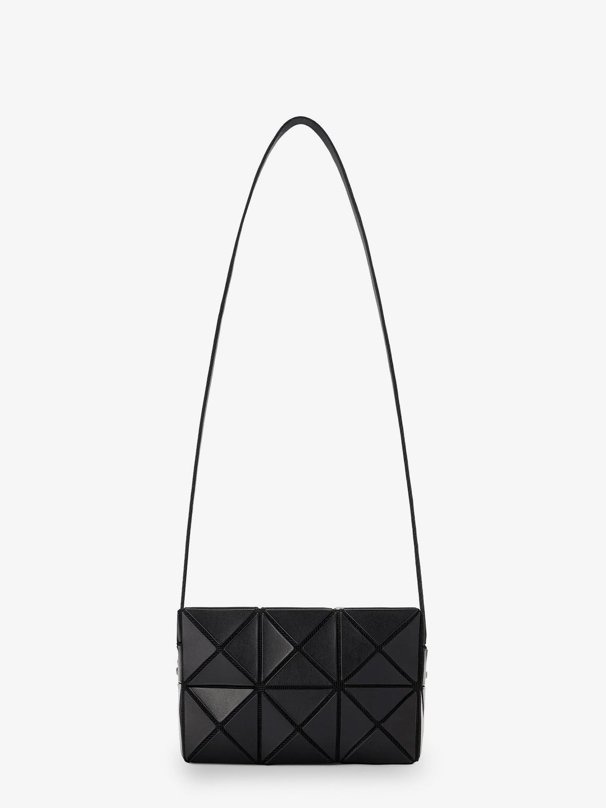 Bao Bao Issey Miyake Cuboid shoulder bag with geometric pattern - Matteblack