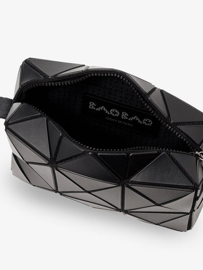 Bao Bao Issey Miyake Cuboid shoulder bag with geometric pattern - Matteblack