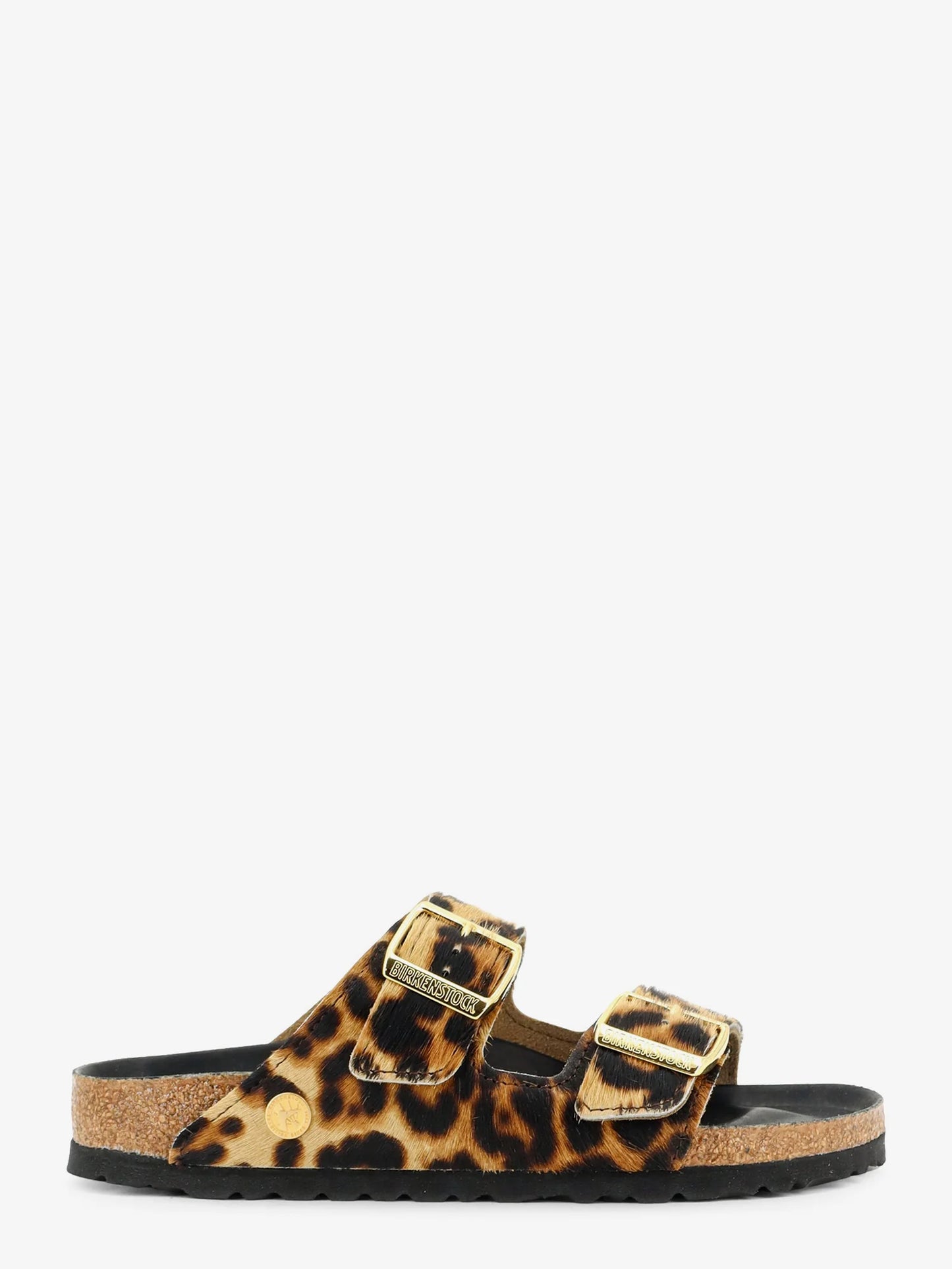 BIRKENSTOCK - Arizona pony skin sandals with animal print