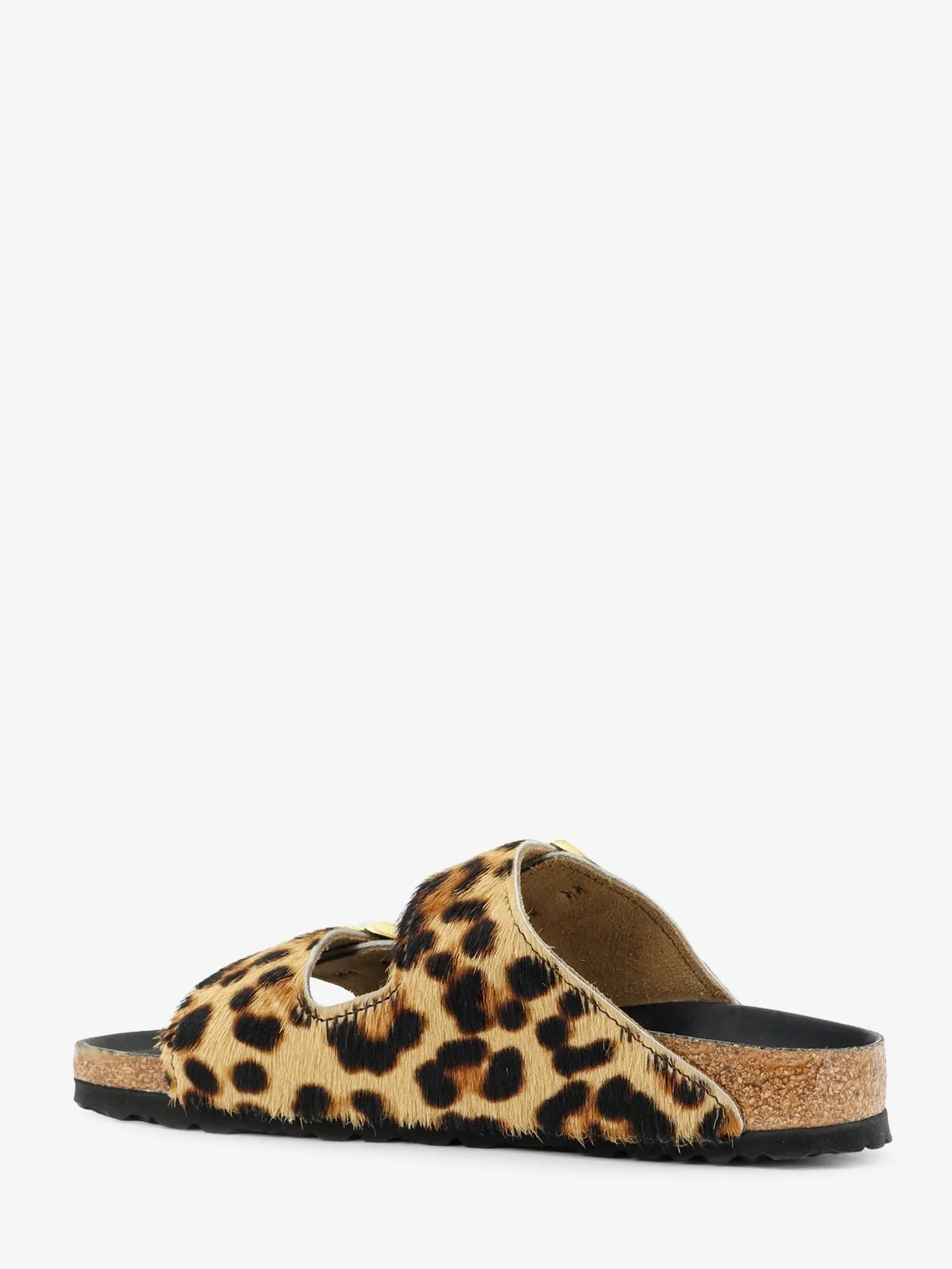 BIRKENSTOCK - Arizona pony skin sandals with animal print