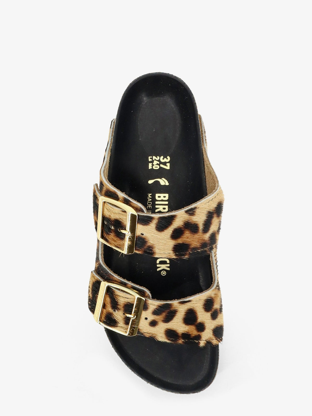 Birkenstock Arizona pony skin sandals with animal print - Leonatural