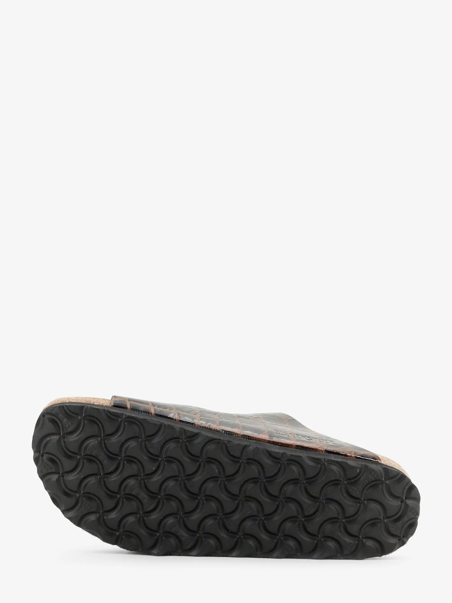 BIRKENSTOCK - Arizona leather sandals with crocodile print
