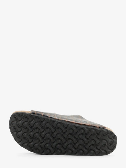 BIRKENSTOCK - Arizona leather sandals with crocodile print
