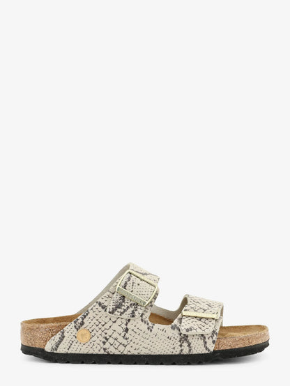BIRKENSTOCK - Arizona Snake Oyster Sandals in Python Print Leather