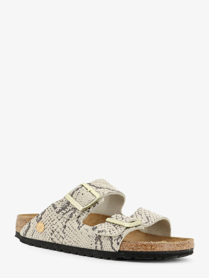 BIRKENSTOCK - Arizona Snake Oyster Sandals in Python Print Leather