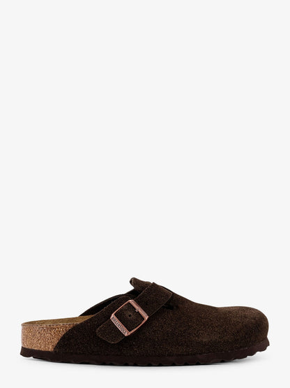 Birkenstock Boston BS suede mule - Mocca