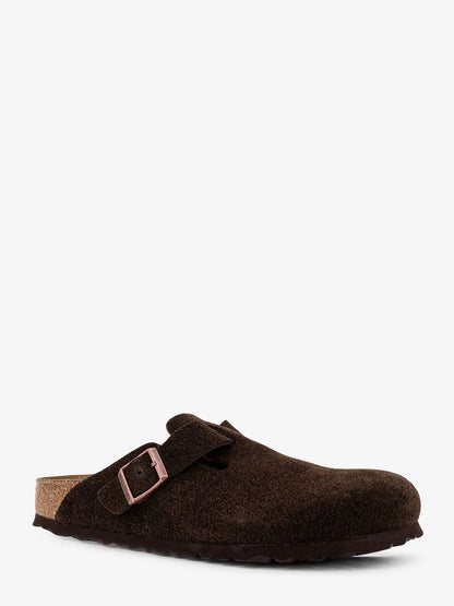 Birkenstock Boston BS suede mule - Mocca