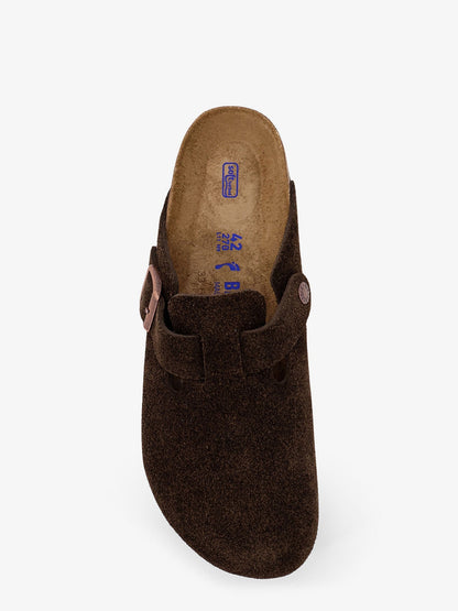 Birkenstock Boston BS suede mule - Mocca