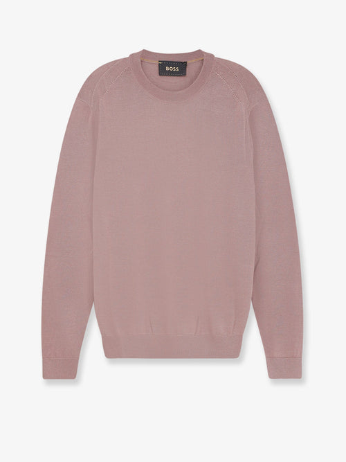 Boss Wool, silk and cashmere sweater - Lightbrown