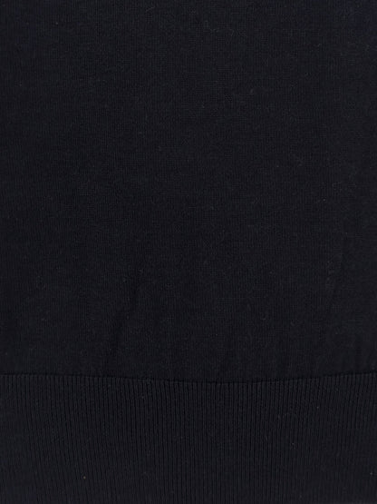 Boss Wool, silk and cashmere sweater - Darkblue