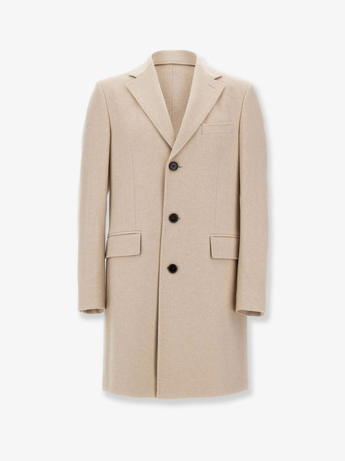 Boss Hal cashmere coat - Opengreen