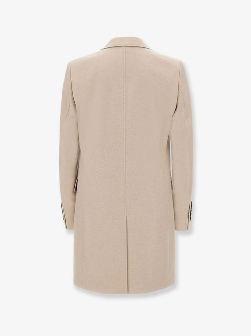 Boss Hal cashmere coat - Opengreen