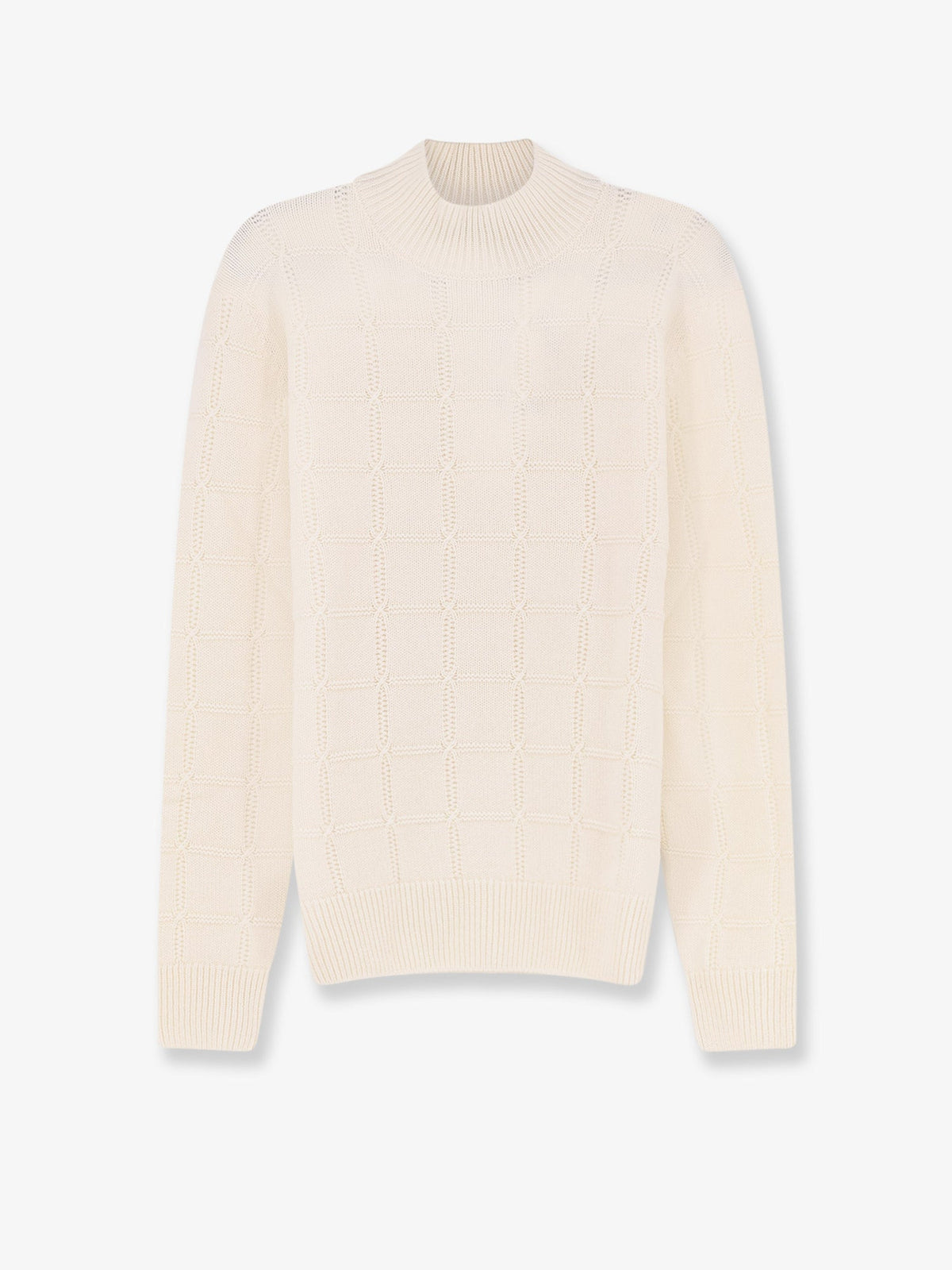 Boss Fredo wool and cashmere sweater - Openwhite