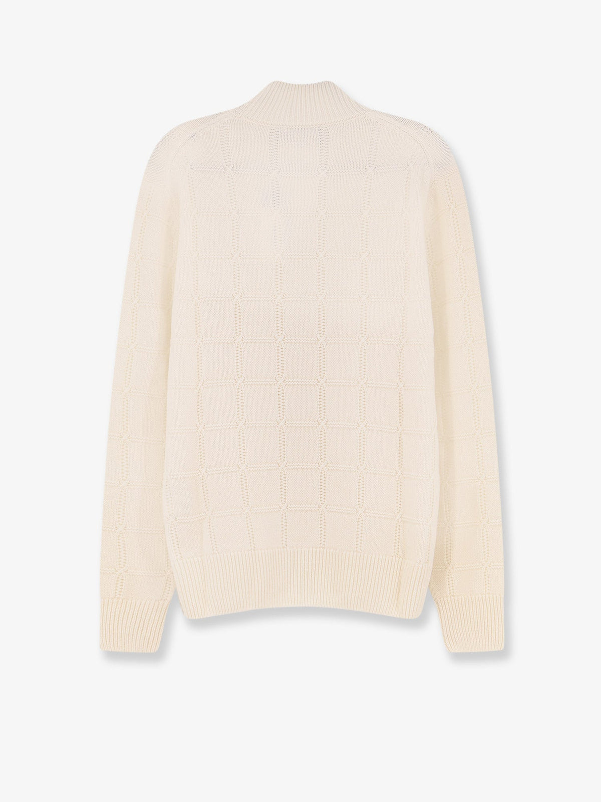 Boss Fredo wool and cashmere sweater - Openwhite