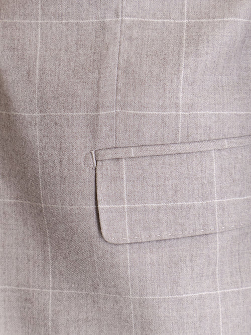 Boss Heston virgin wool suit - Lightbeige