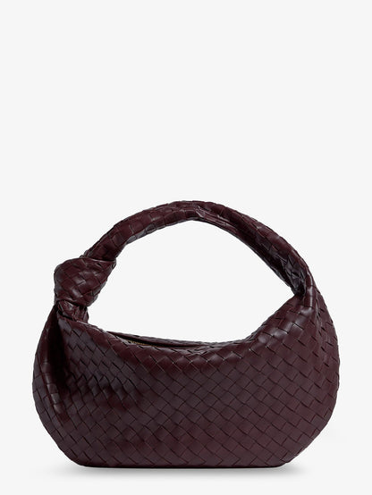 Bottega Veneta Jodie handbag with Intrecciato motif - Darkbarolo
