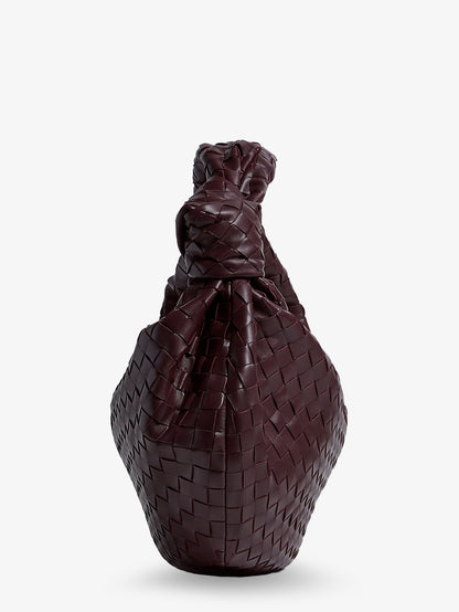 Bottega Veneta Jodie handbag with Intrecciato motif - Darkbarolo