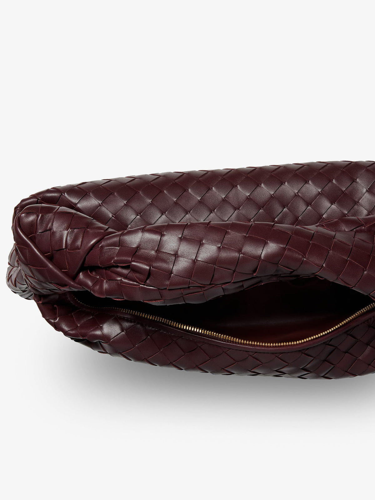 Bottega Veneta Jodie handbag with Intrecciato motif - Darkbarolo