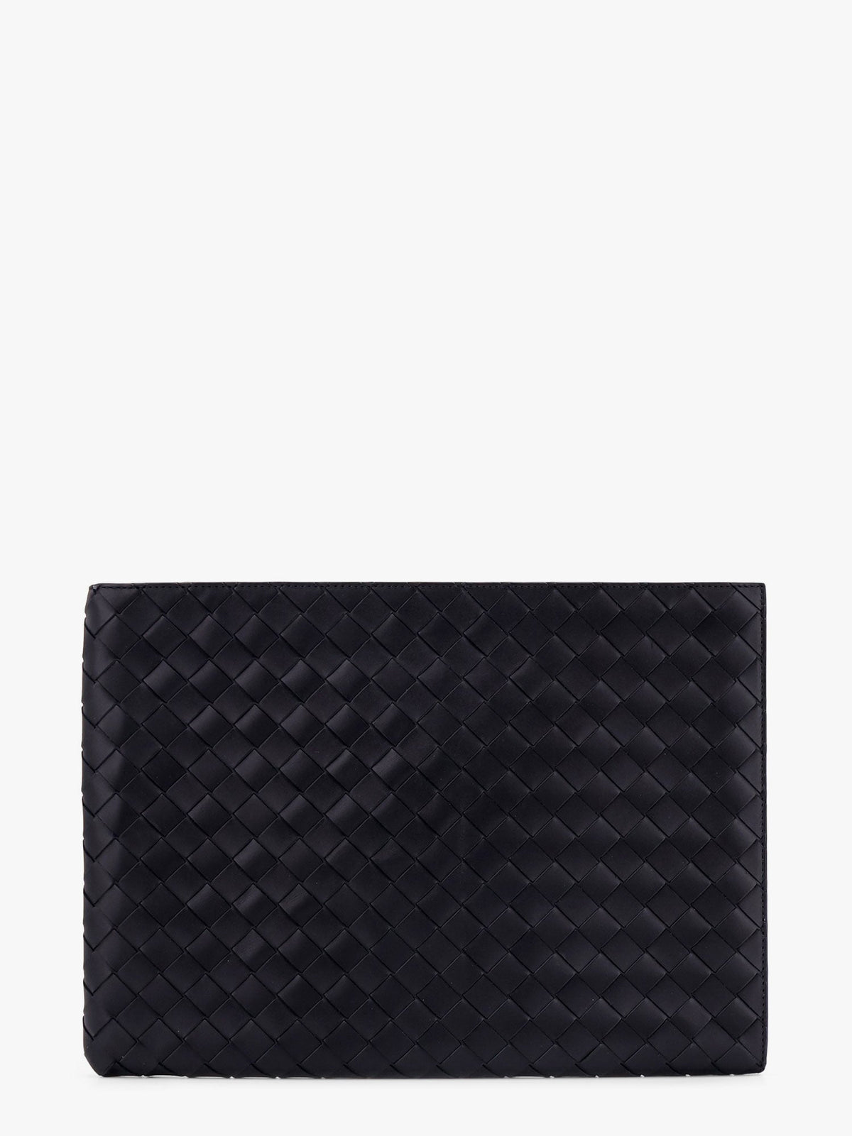 Bottega Veneta Woven leather pochette - Nero