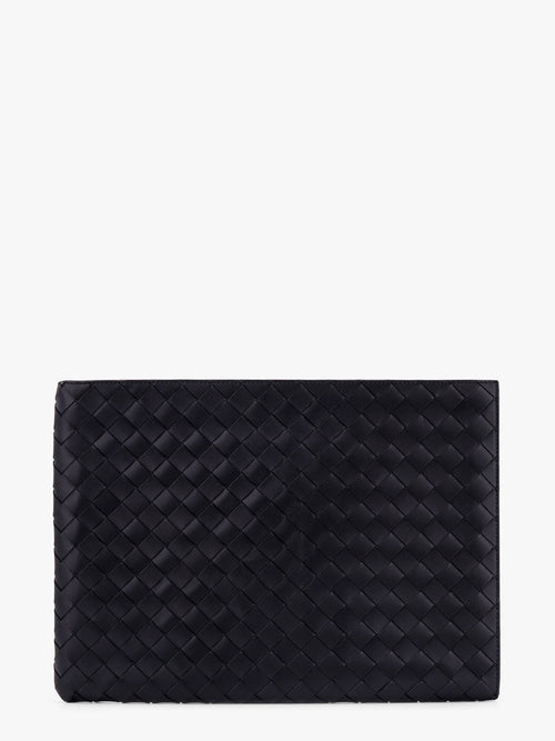 Bottega Veneta Woven leather pochette - Nero
