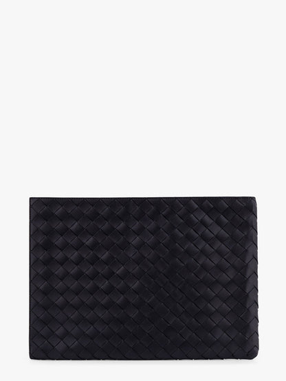 Bottega Veneta Woven leather pochette - Nero