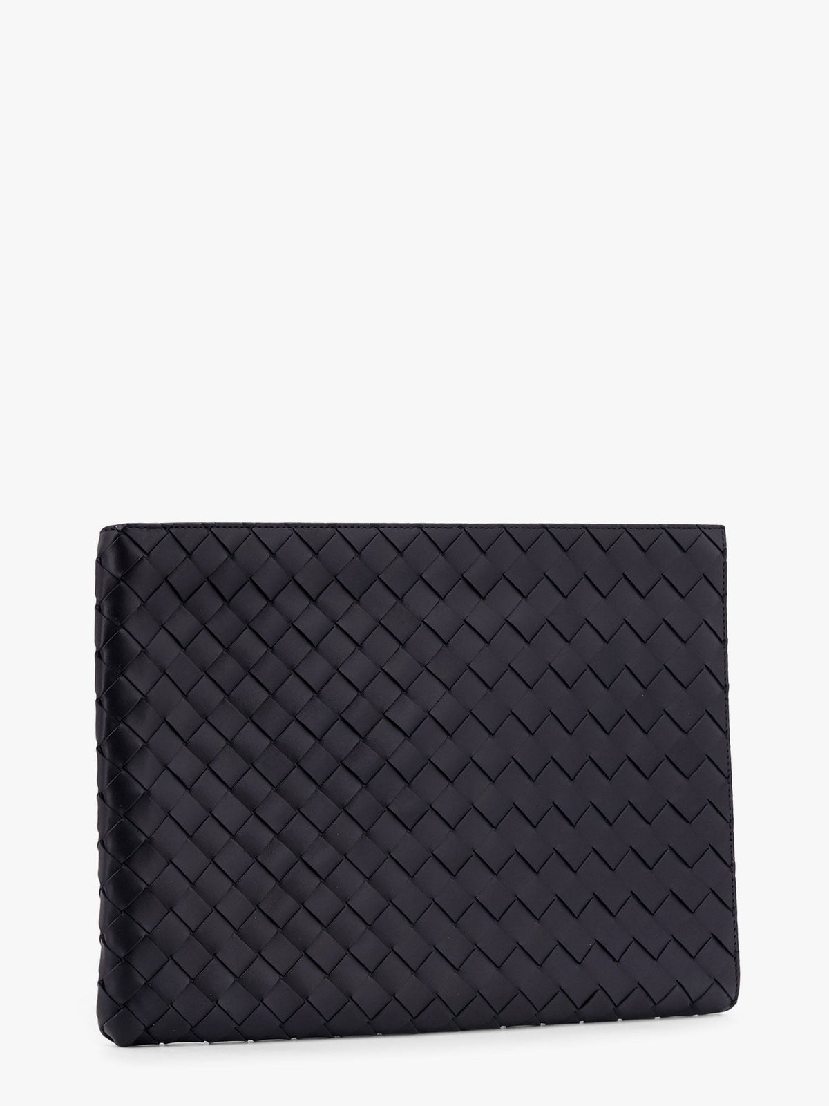 Bottega Veneta Woven leather pochette - Nero