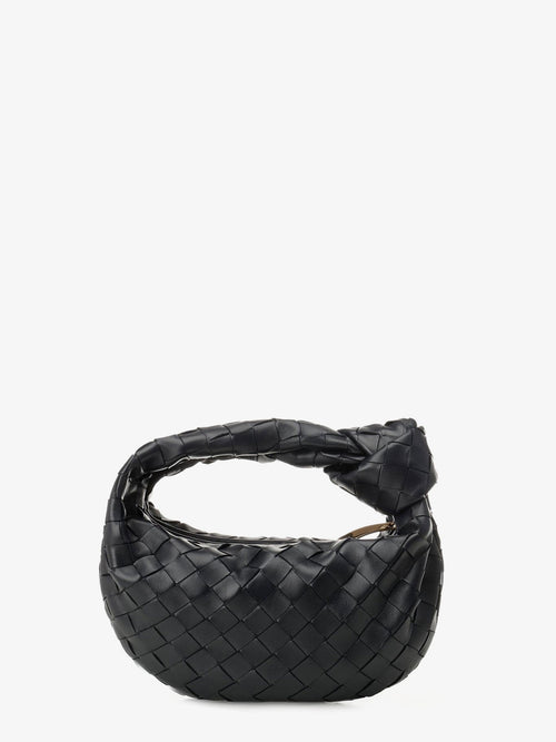 Bottega Veneta Mini Jodie leather handbag with Intrecciato motif - Nocturnal