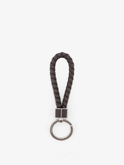 Bottega Veneta Leather keychain - Fondant